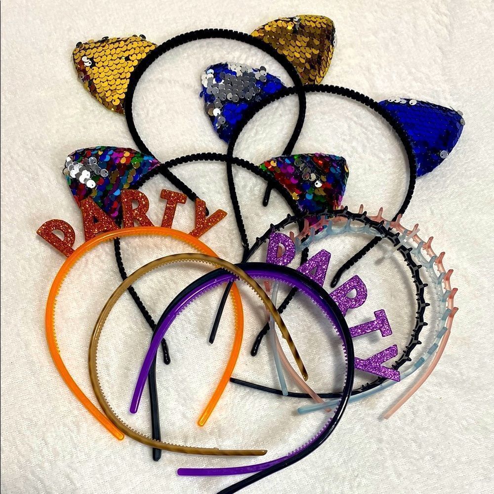 Colorful Party Headbands Set